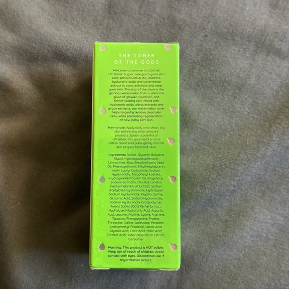 Dew of The Gods Watermelon Facial Toner NEW - Picture 2 of 3